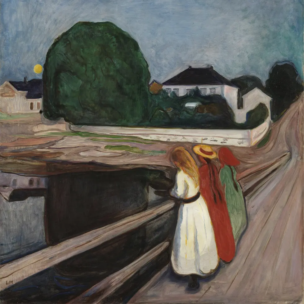 The Girls on the Bridge (1901) copy