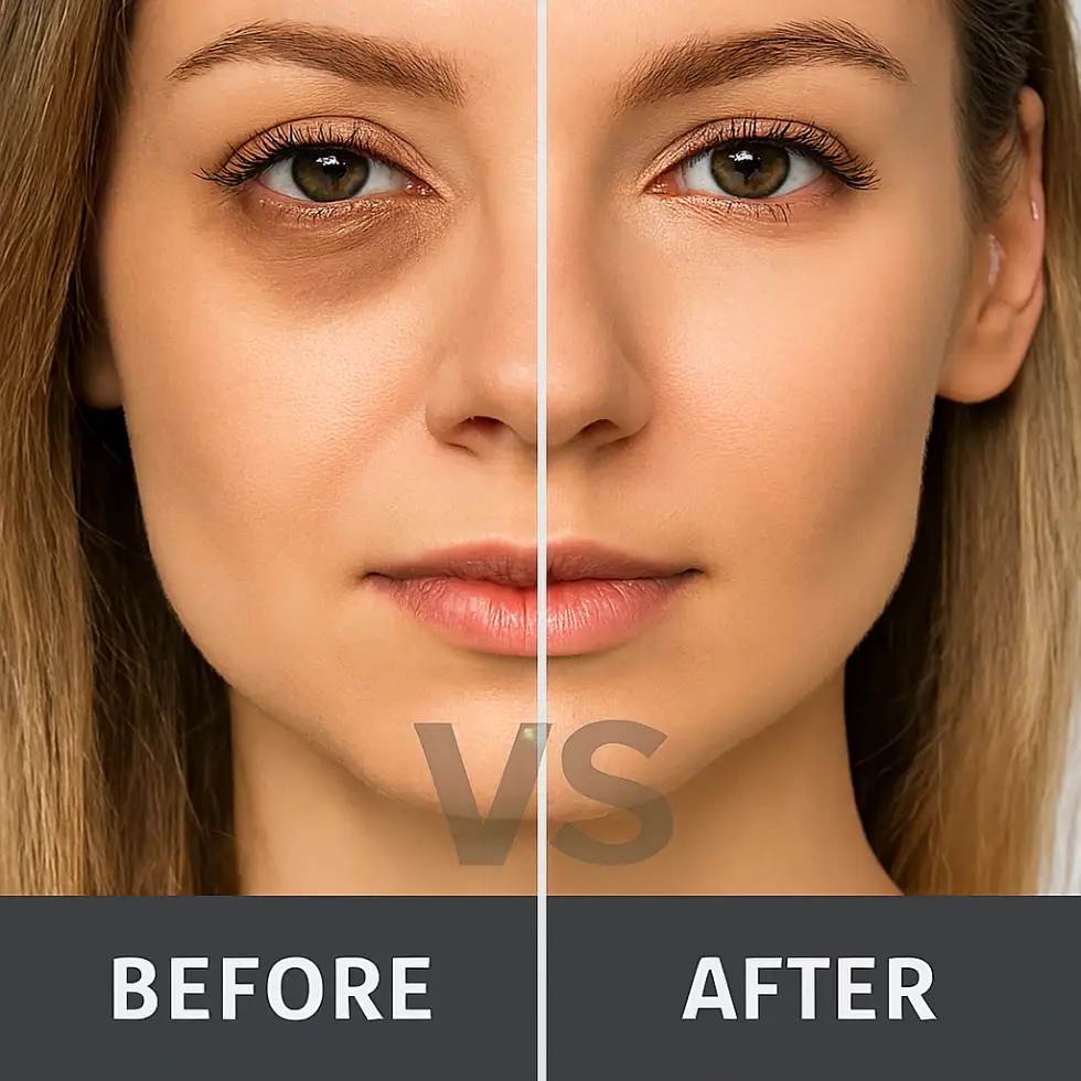نقش کربوکسی تراپی در بهبود تیرگی دور چشم