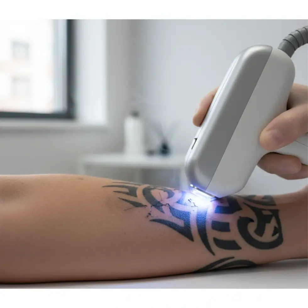 پاک‌ کردن تتو با لیزر