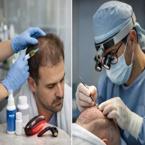 بهترین راه درمان ریزش مو؛ کاشت مو یا روش های جایگزین؟